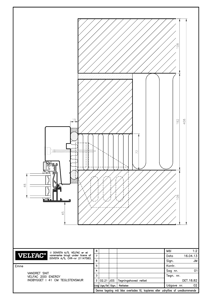 Indbygning i 41cm teglstensmur